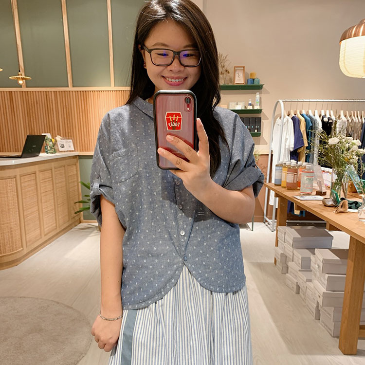 小王子落肩造型襯衫-露羽