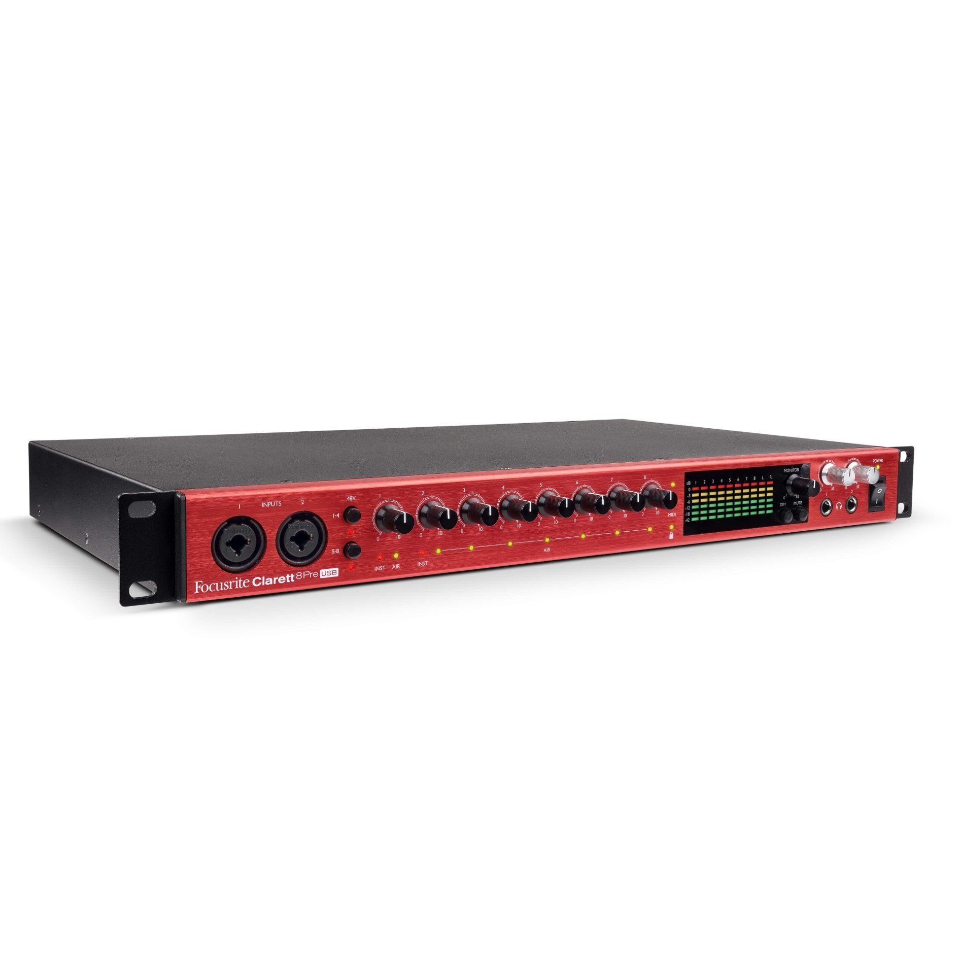 Focusrite CL8PREUSB Clarett 8Pre 18進20出音頻接口 (適用於PC和Mac)
