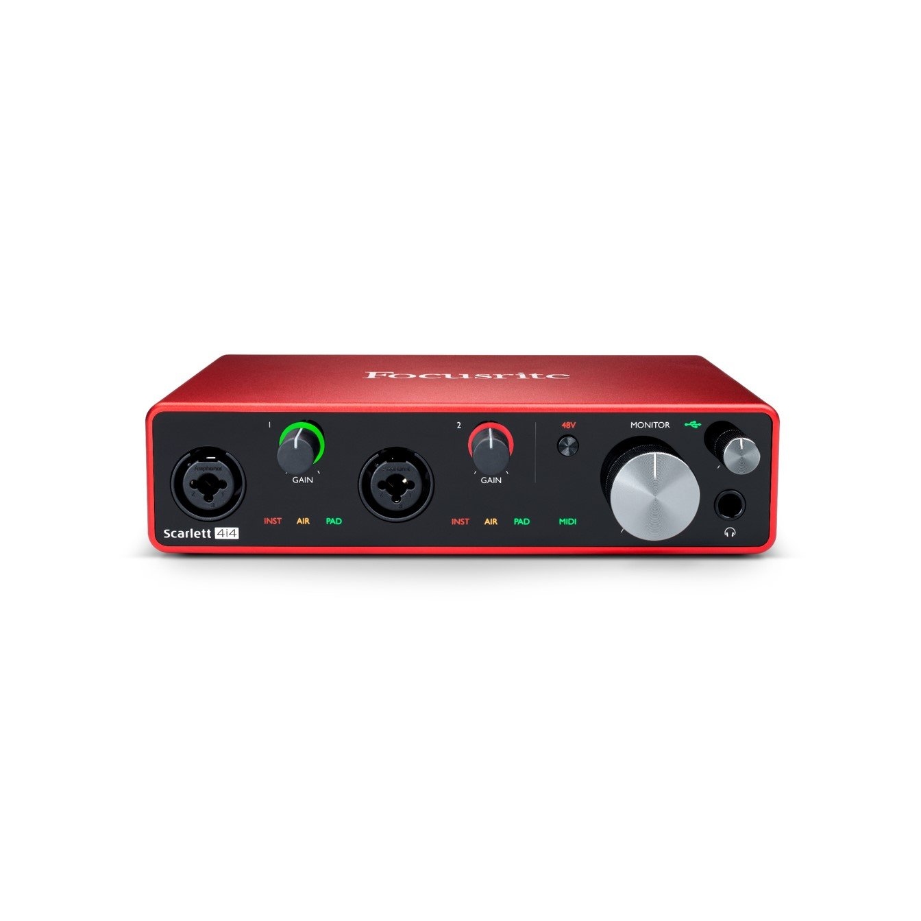 Focusrite SC4I4G3 Scarlett 4i4第三代USB音頻接口
