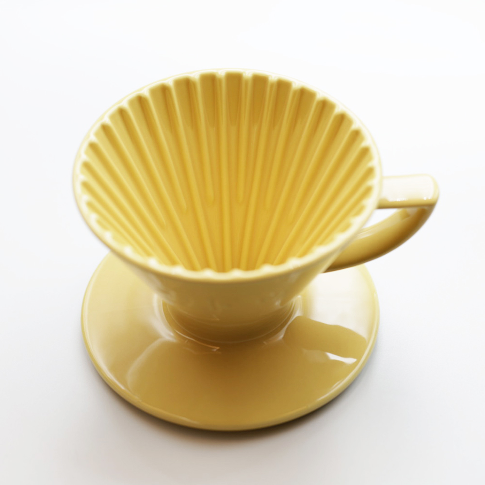 星芒濾杯「極」M1陶瓷濾杯 黃色