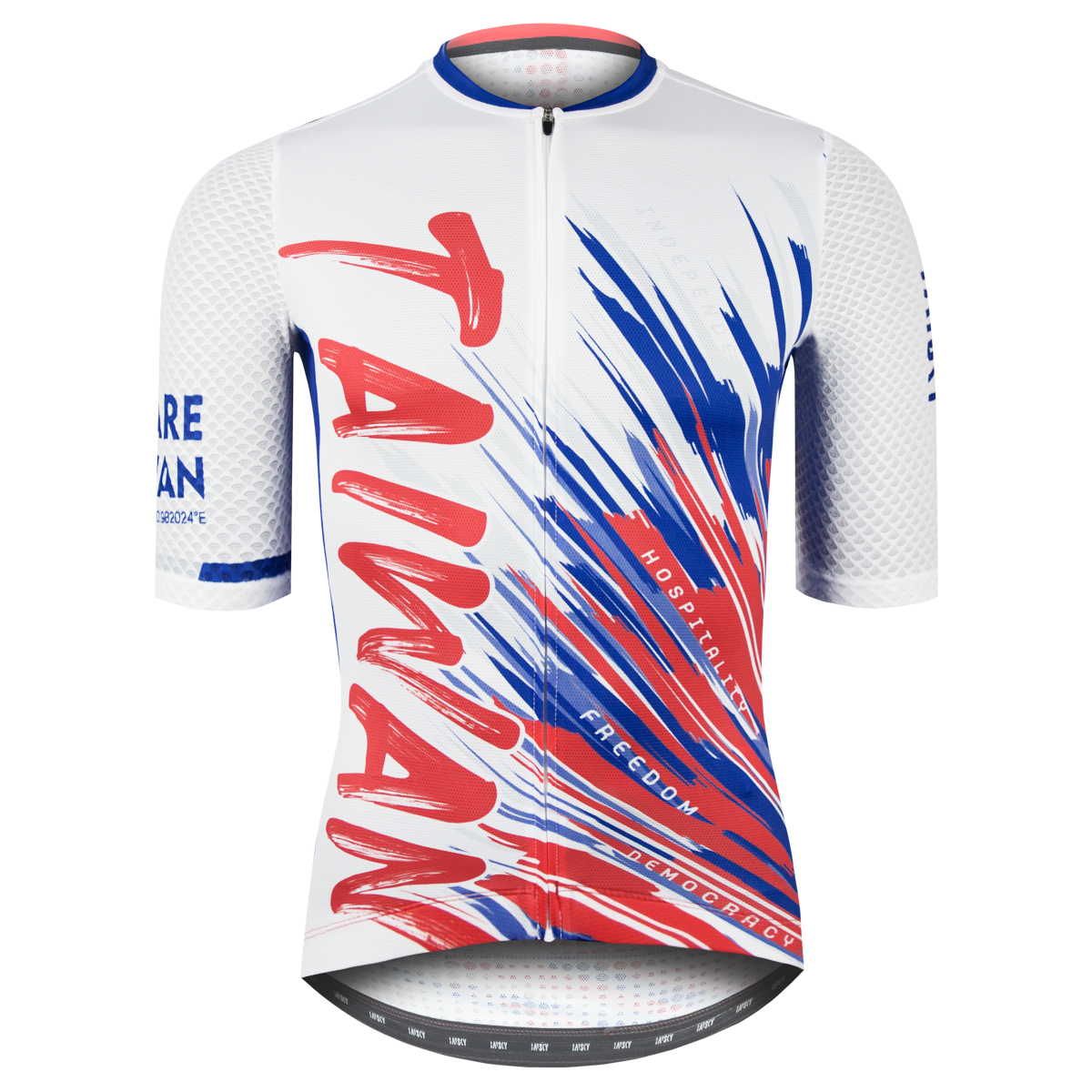 男款短車衣 雙十綻放 白 2020年國慶款