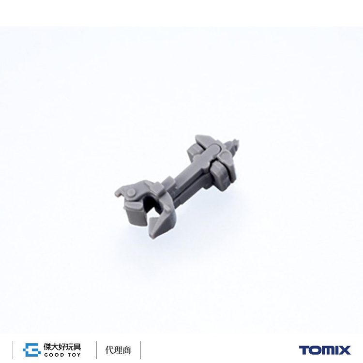 TOMIX 0393 密自連形TN車勾 (S勾對應.灰.24入)