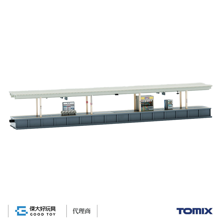 TOMIX 4278 建物島式月台(都市型) 延長部附照明