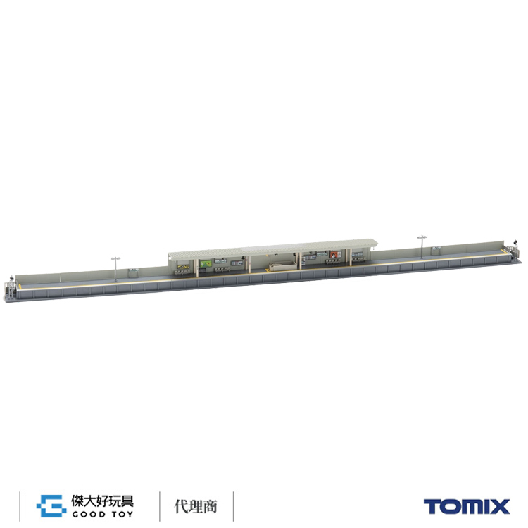 TOMIX 4281 One-Sided Platform Set (Urban Type)