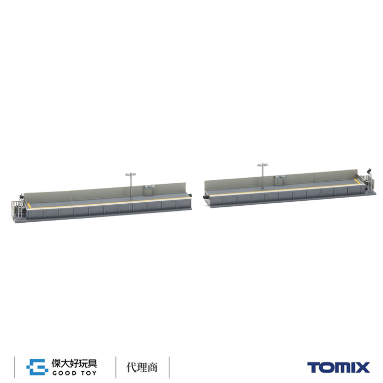 TOMIX 4289 建物 對向式月台 (都市型)終端組