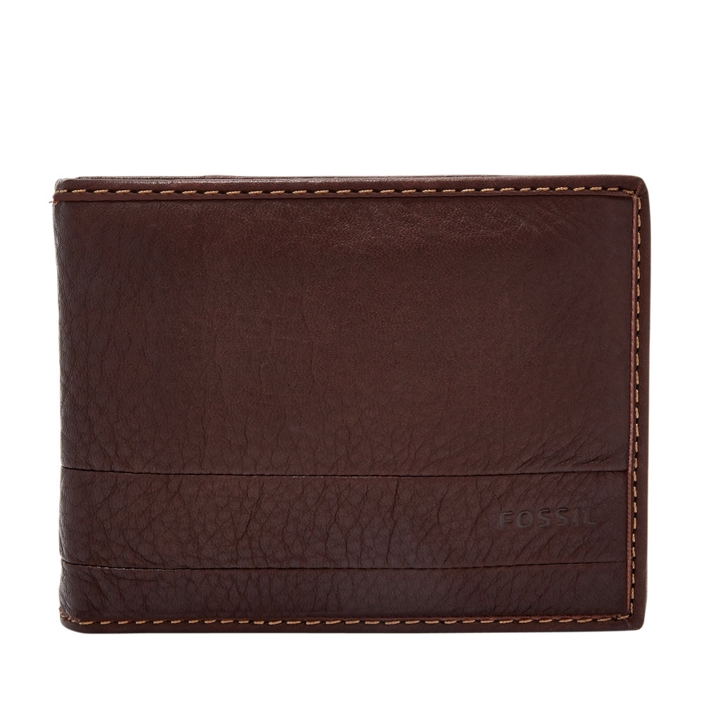 Lufkin 柔軟多卡零錢袋短夾-深棕色 SML1391201