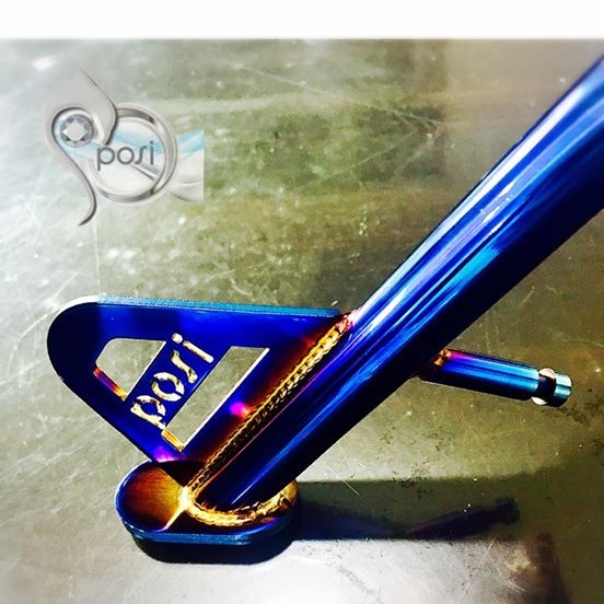 POSI 白鐵鍍鈦側柱 GOGORO2 電動車 邊柱 白鐵 側柱