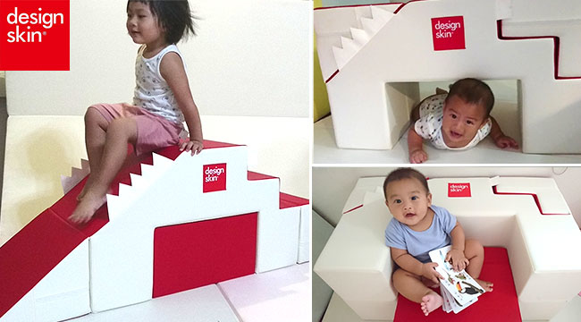 韓國design skin 溜滑梯變形沙發