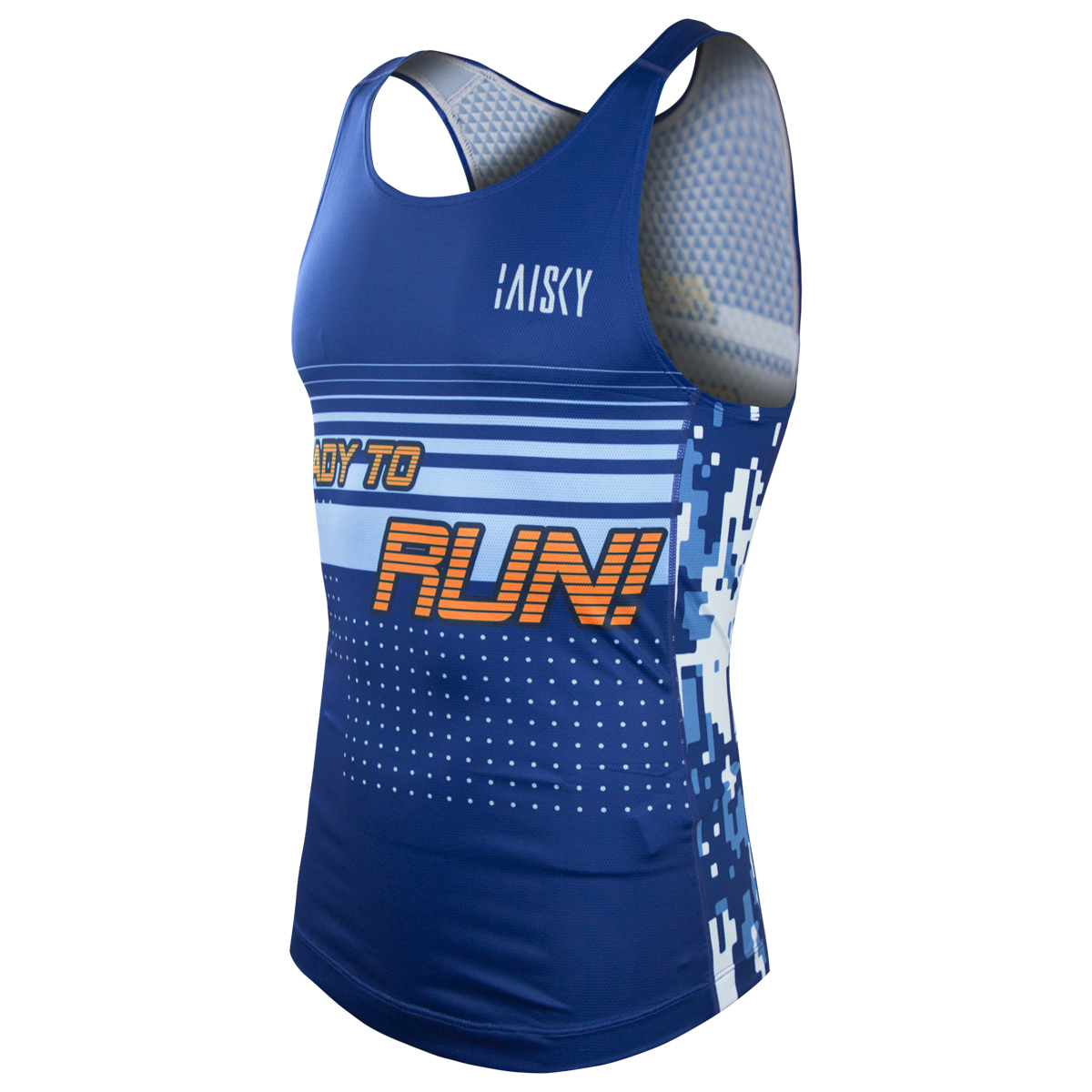 男款慢跑背心 Ready to run 藍