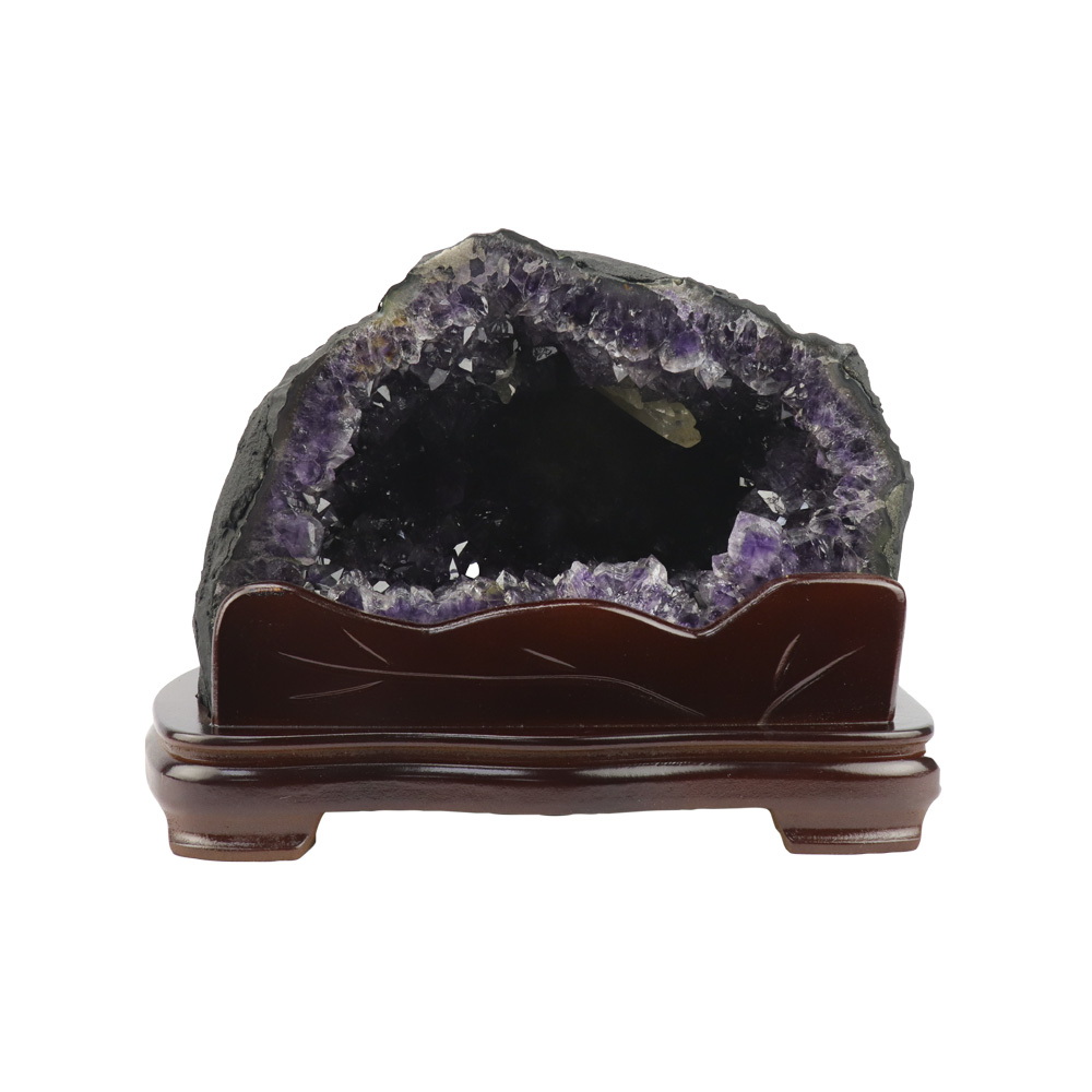 巴西紫水晶洞 19.3kg 聚集財水