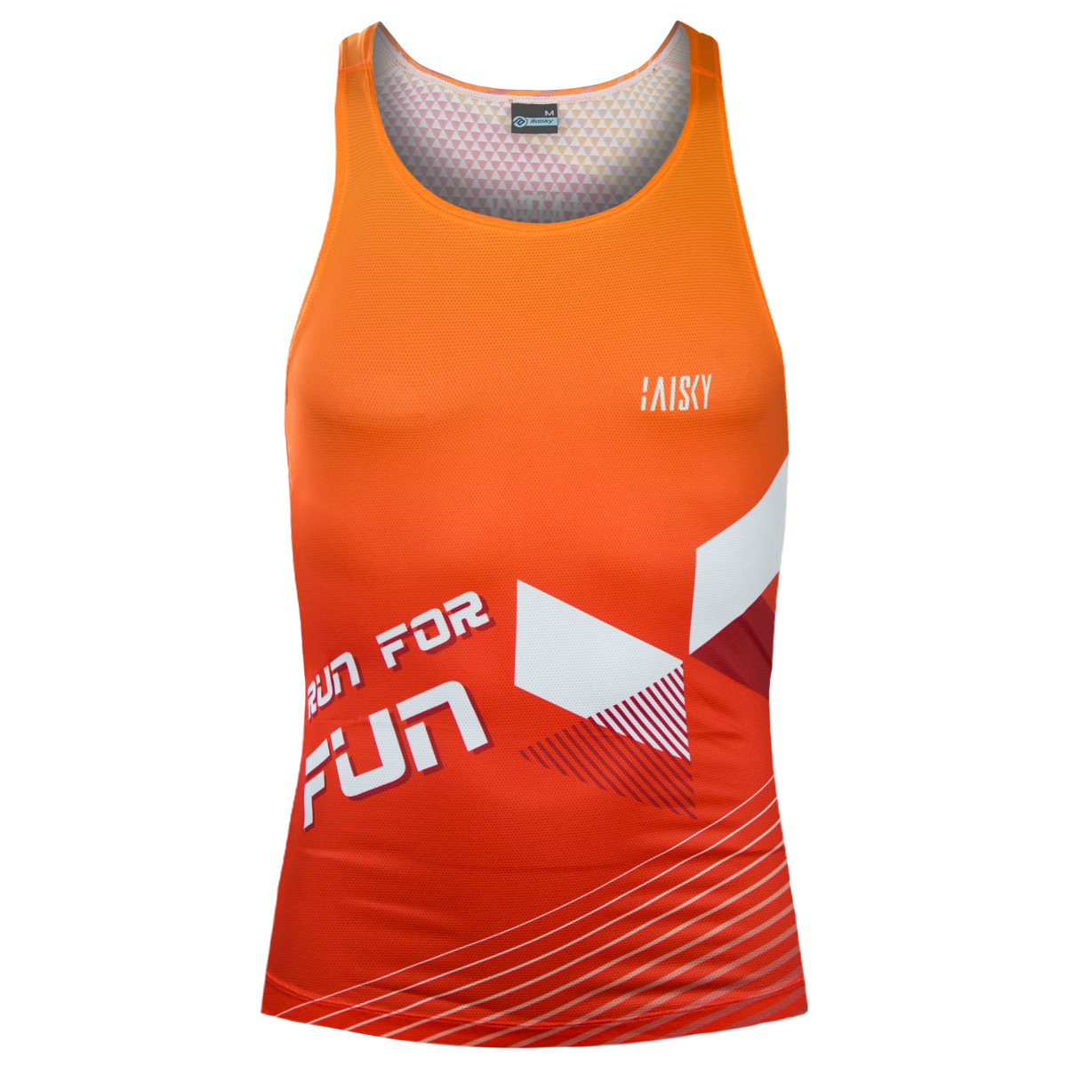 男款慢跑背心 Run for Fun 紅