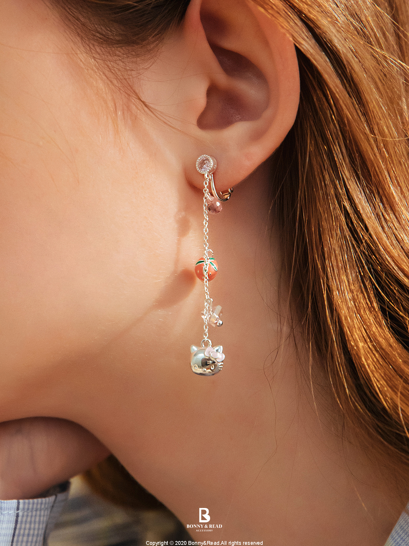 三麗鷗獨家聯名,Hello Kitty,Hello Kitty耳環,凱蒂貓,聯名款