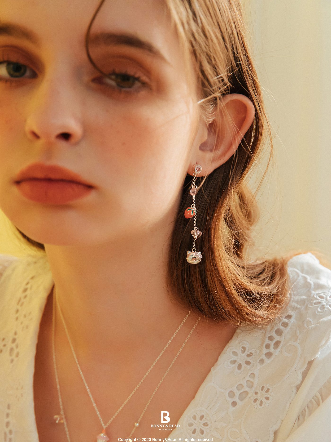 三麗鷗獨家聯名,Hello Kitty,Hello Kitty耳環,凱蒂貓,聯名款