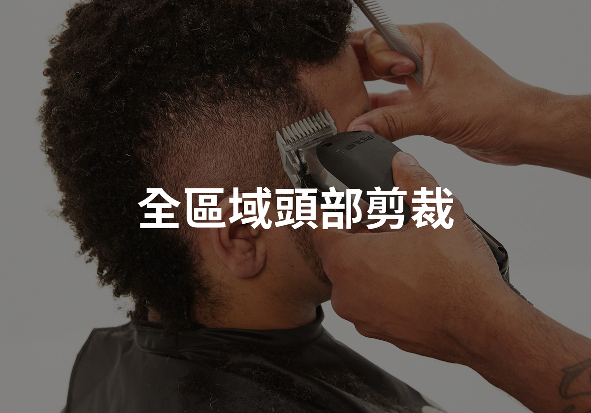 全區域頭部剪裁,頭部剪裁,理髮工具