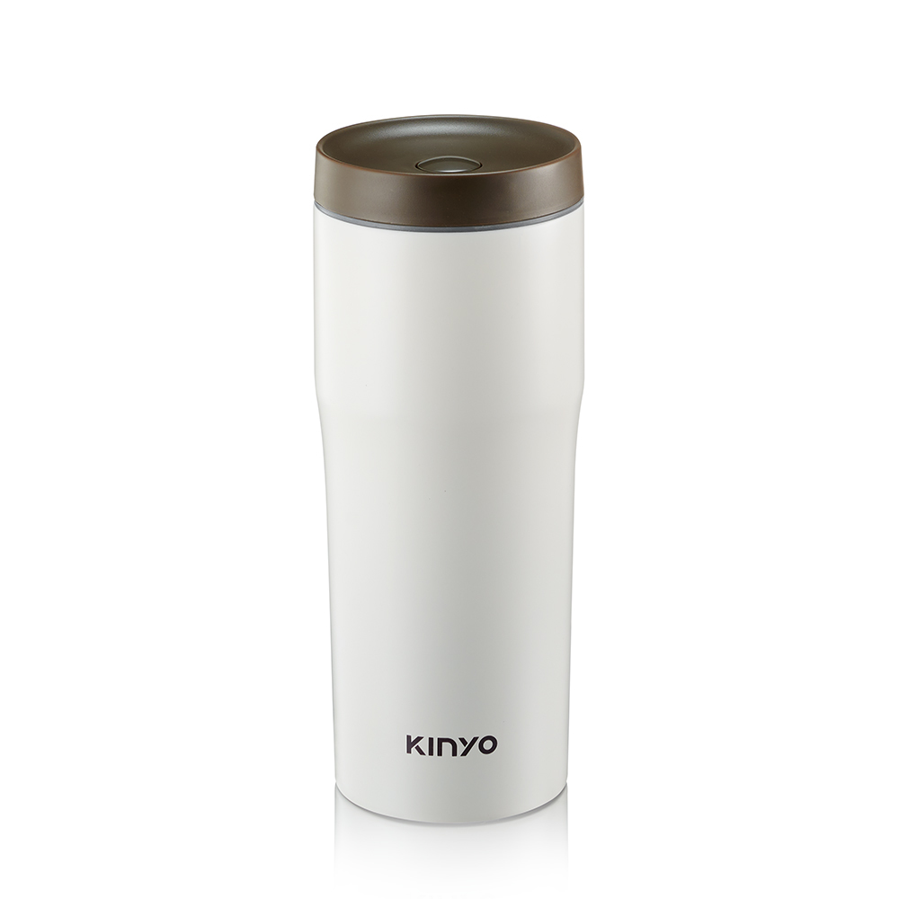 KINYO】304不鏽鋼車用保溫杯480ml (KIM-37)