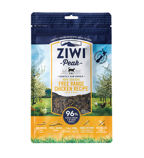 ZIWI® Peak Air-Dried Free-Range Chicken Recipe for Cats．400g/1kg