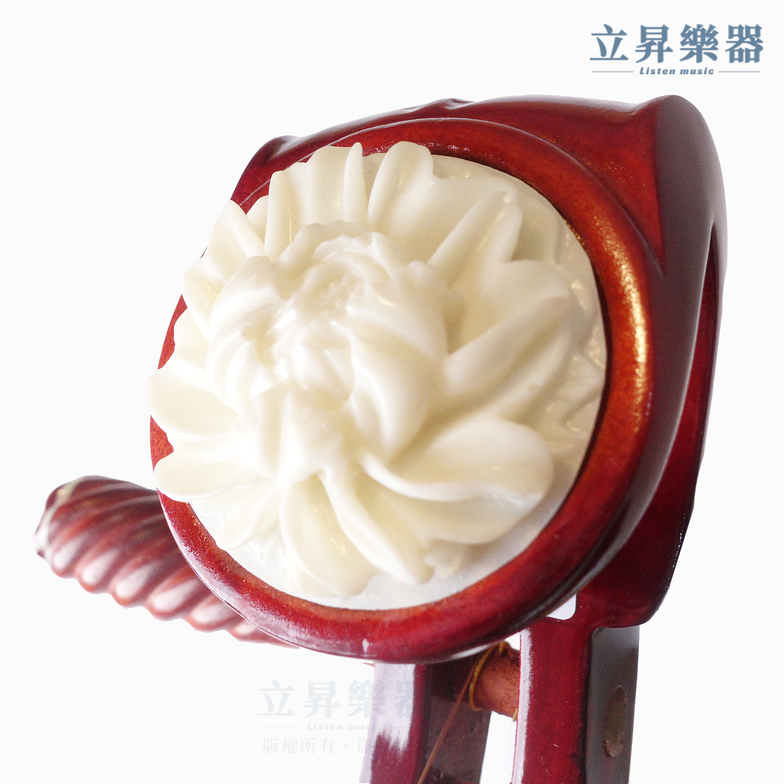 小琵琶｜紅木｜紅木軸相｜袋裝｜7P01