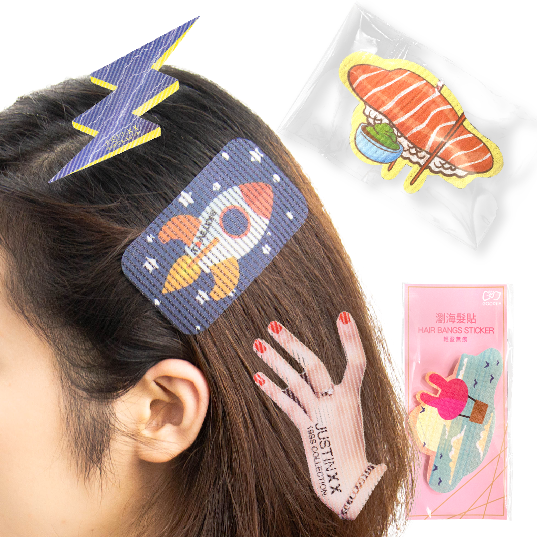 【客製服務】造型瀏海髮貼 企業LOGO/授權圖樣/精美插圖印刷