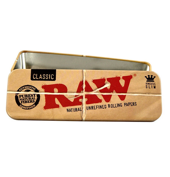 🇪🇸RAW - Tin Cone Caddy For Pre-Rolled 長型鐵盒