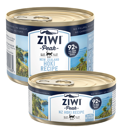 ZIWI® Peak Wet Hoki Recipe for Cats．85g/185g