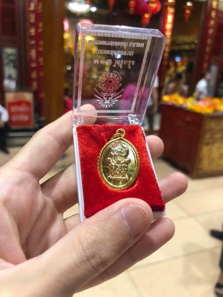 泰國龍蓮寺【龍五爺財神爺吊墜】