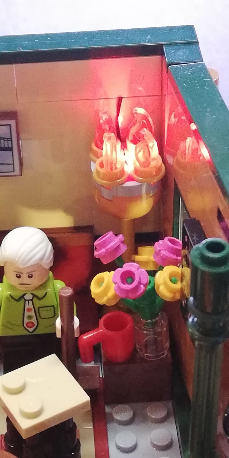 moc LED light for LEGO Ideas Friends 21319 Central Perk