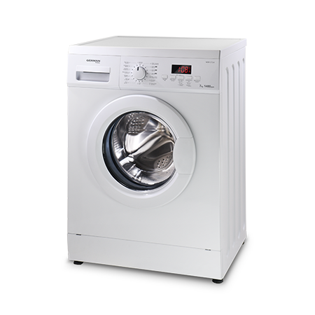 德國寶 German Pool   WSR-2714‧7公斤/1400轉‧變頻前置式洗衣機-香港行貨-原廠1年全機保養‧