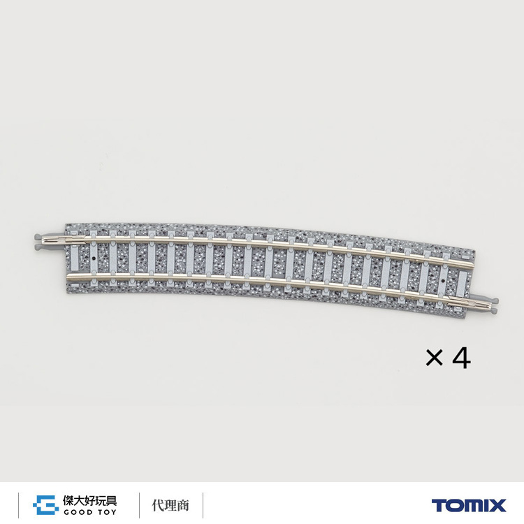 TOMIX 1190 彎軌 C605-10-PC (F)(4入) 水泥枕