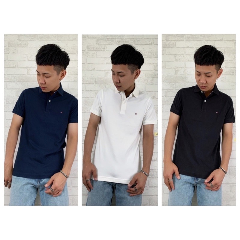 Tommy Hilfiger 小Logo 素面Polo衫