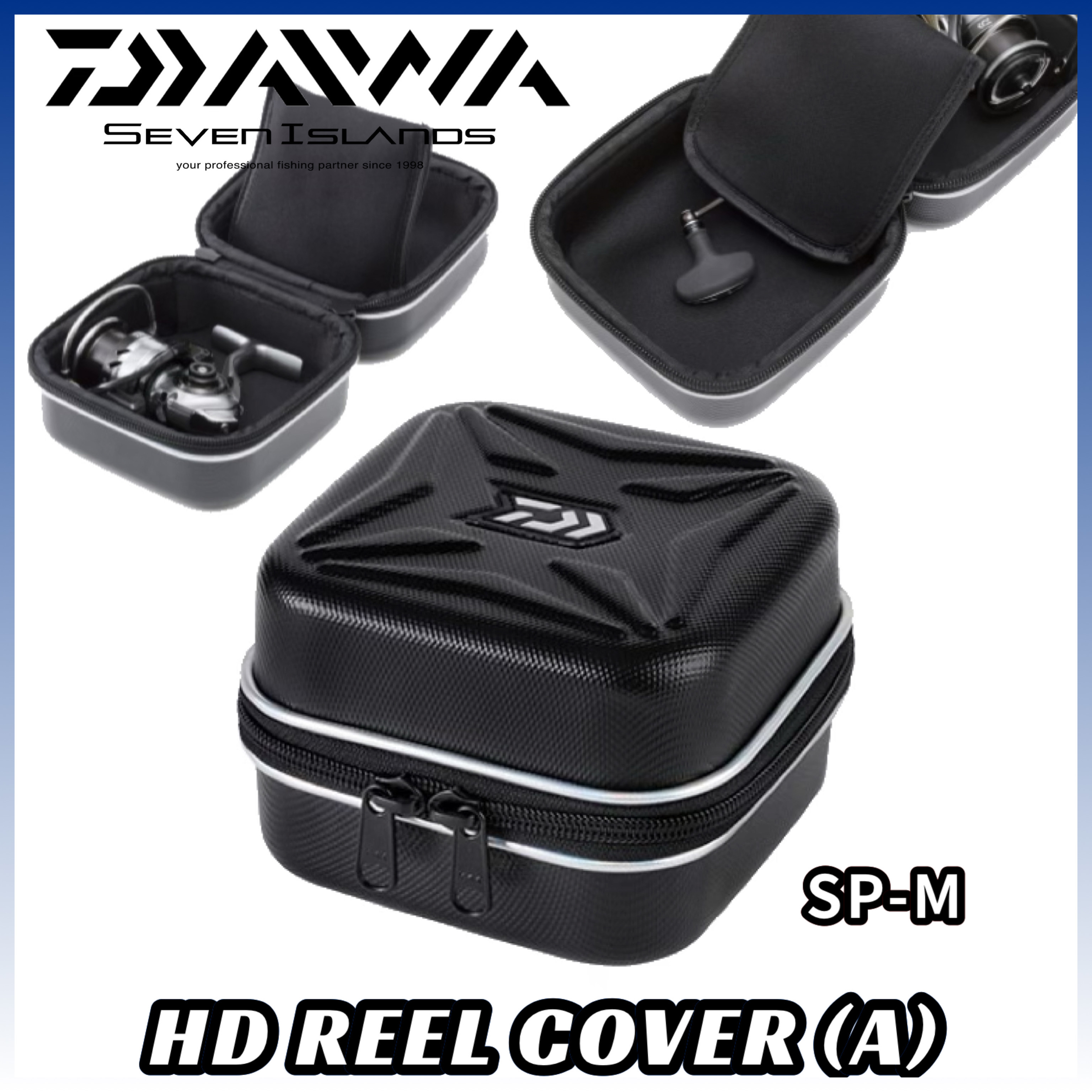 Daiwa Reel Case HD Reel Cover (A) CV-S Black