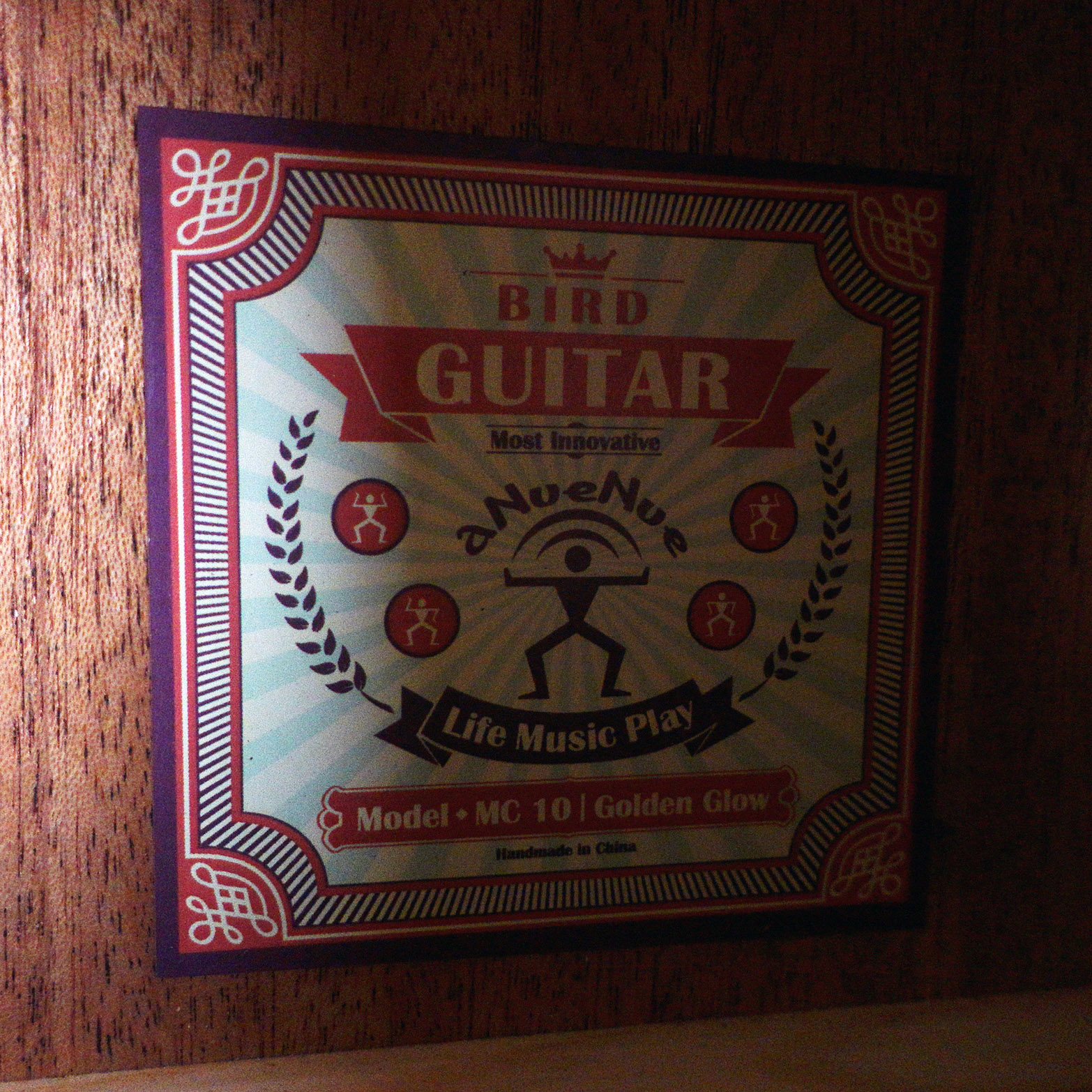 aNueNue aNueNue MC10-GG/MC10-GGE 原聲款 接電款 36吋 雲杉面單板 旅行吉他 鳥吉他 光輝金【附原廠厚袋】 第 5 張圖片｜三峽吉他 / Bass