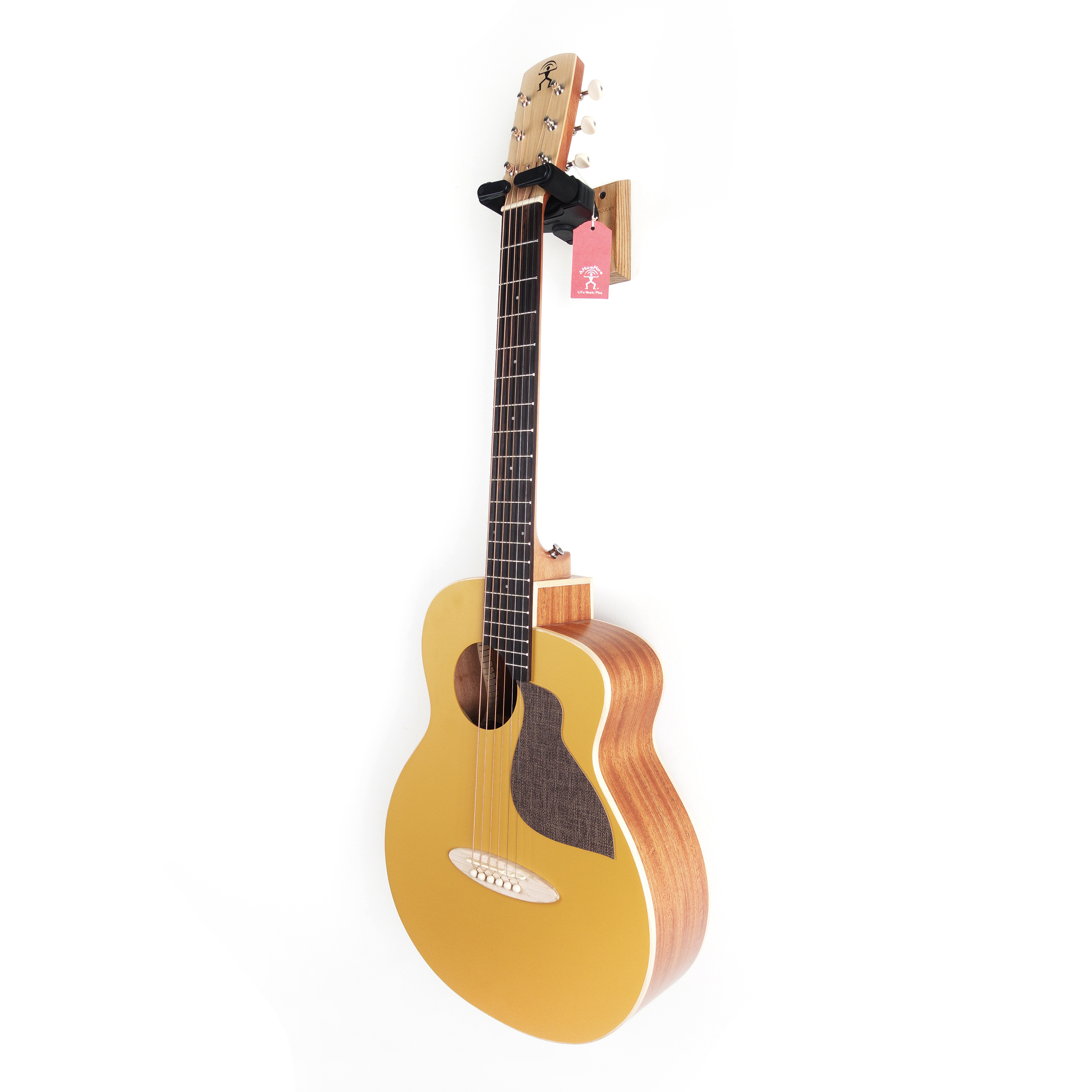 aNueNue MC10-GG/MC10-GGE 原聲款 接電款 36吋 雲杉面單板 旅行吉他 鳥吉他 光輝金【附原廠厚袋】