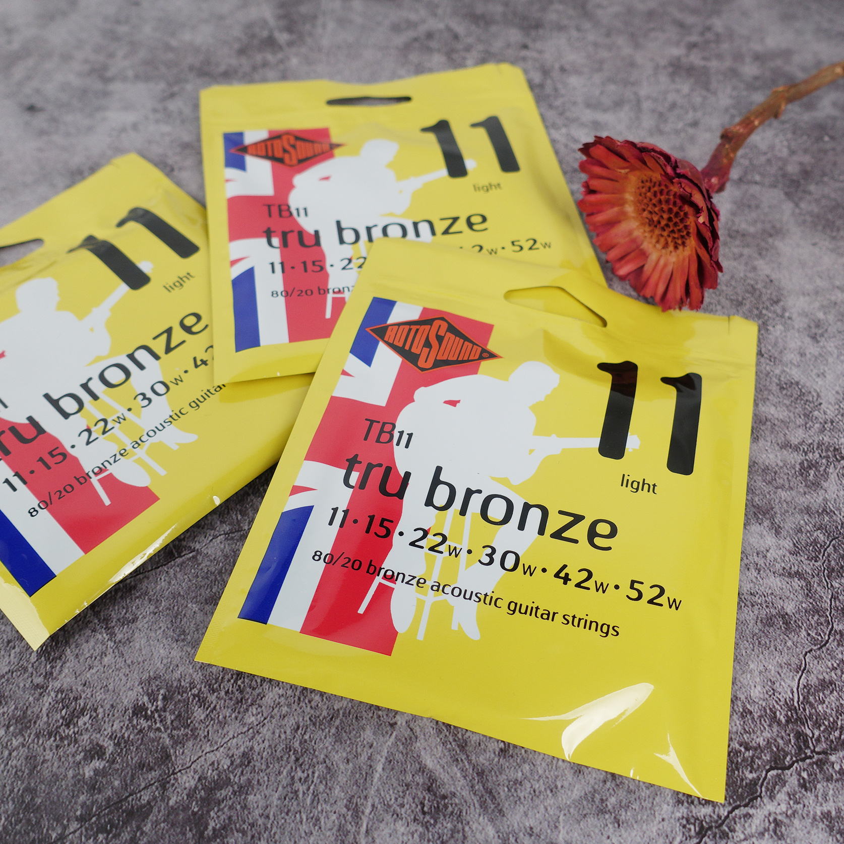 RotoSound tru bronze TB11 木吉他弦 銅合金 (11-52)