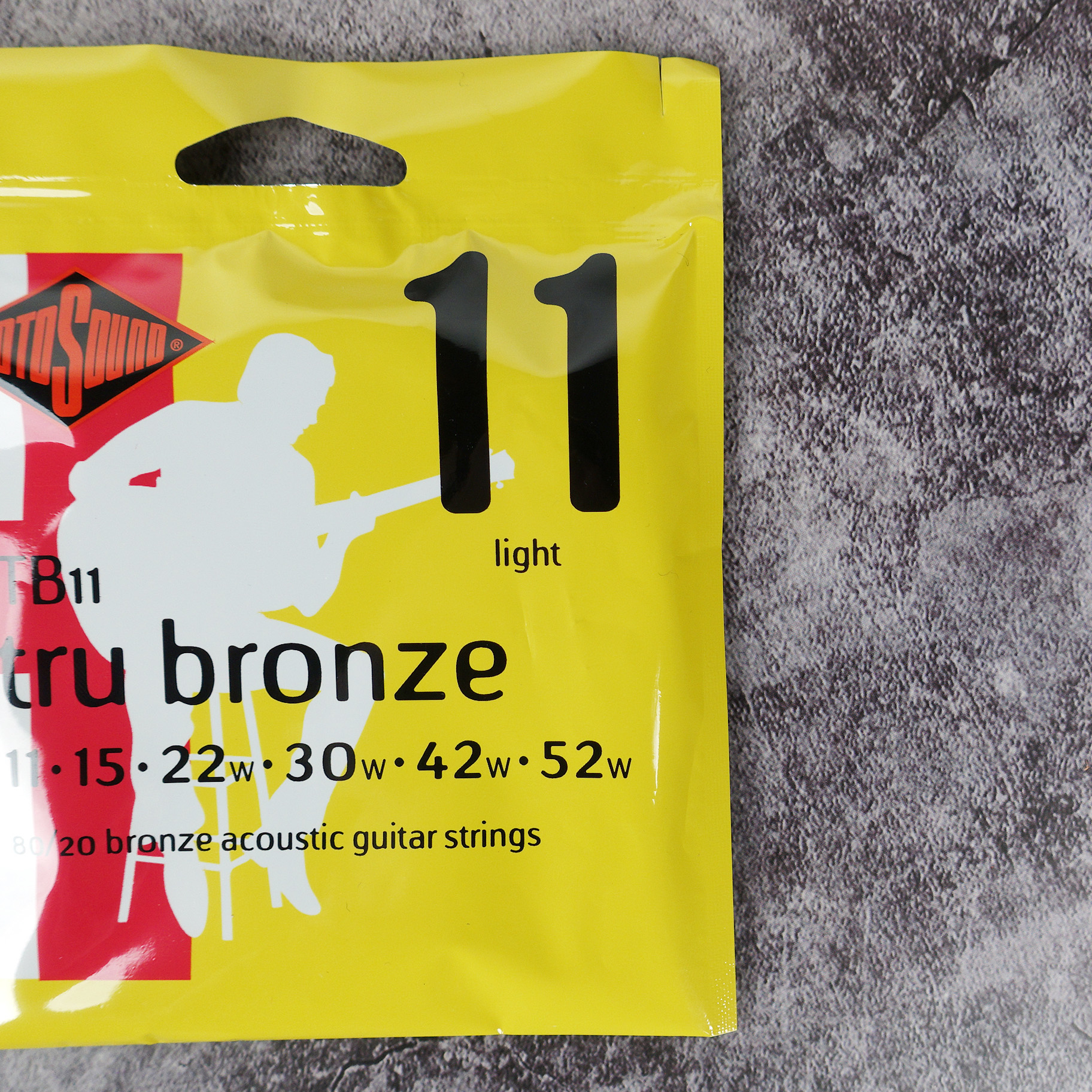 Rotosound RotoSound tru bronze TB11 木吉他弦 銅合金 (11-52) 第 3 張圖片｜三峽吉他 / Bass