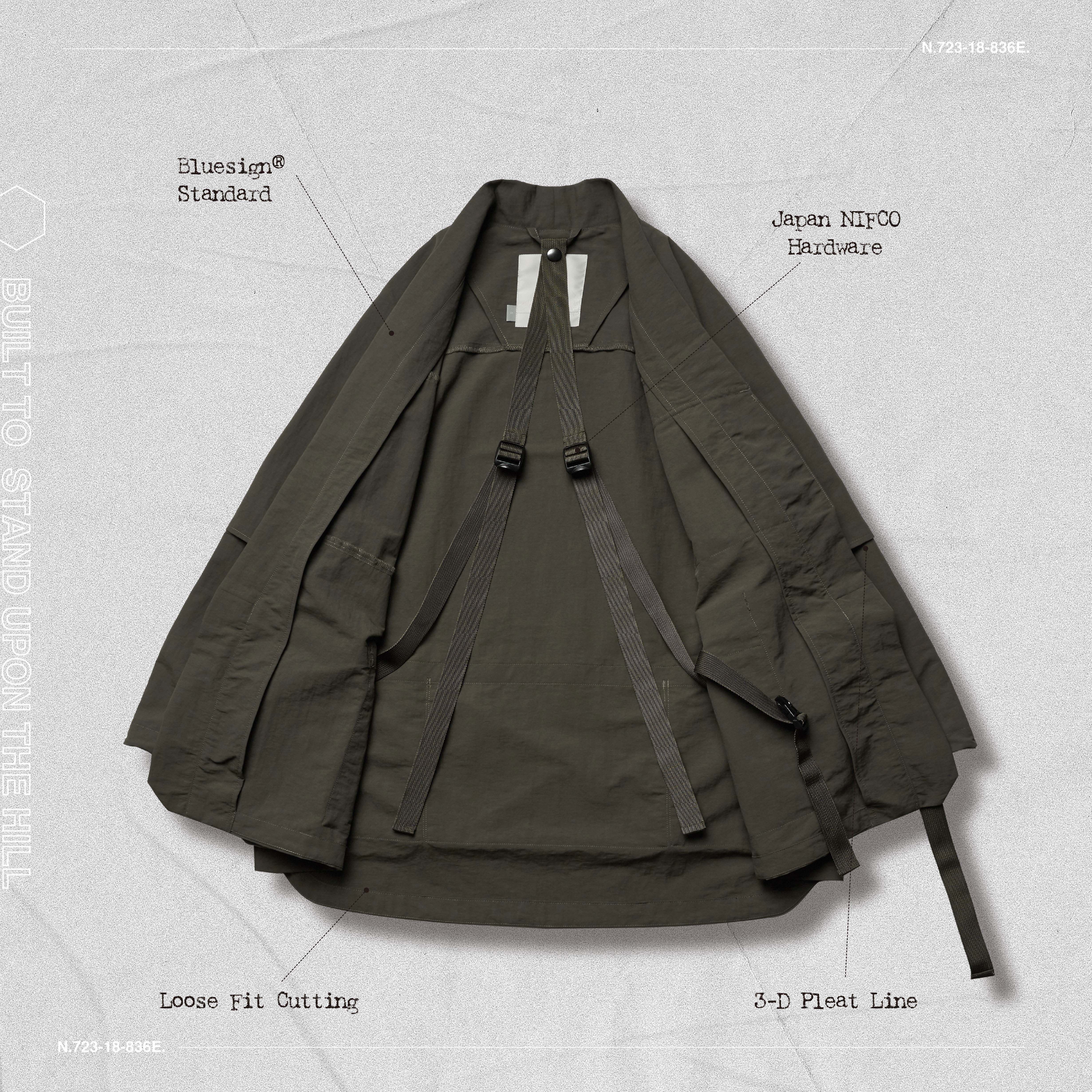 ジャケット・アウター GOOPiMADE VT-04 UTILITY JINBEI JACKET GOOPiMADE - グーピーメイド - VT-04 UTILITY JINBEI JACKET