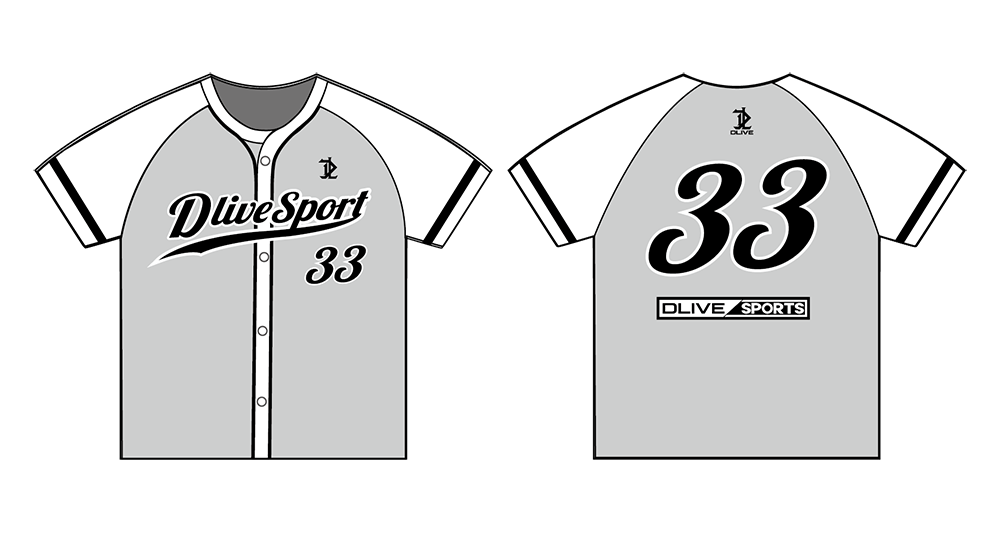 昇華棒球服上衣 - CLASSIC