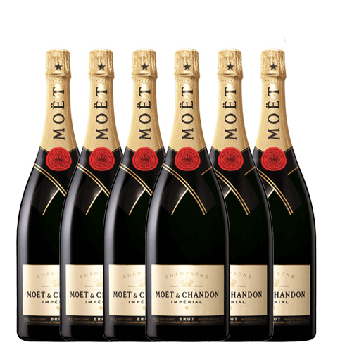 6本セット⭐︎MOËT & CHANDON BRUT IMPÉRIAL 375ml Moët & Chandon Brut Impérial 375mL - Iconic Champagne