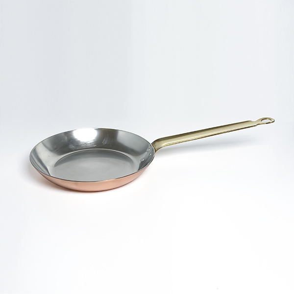 【丸新銅器】銅製平底鍋-21cm