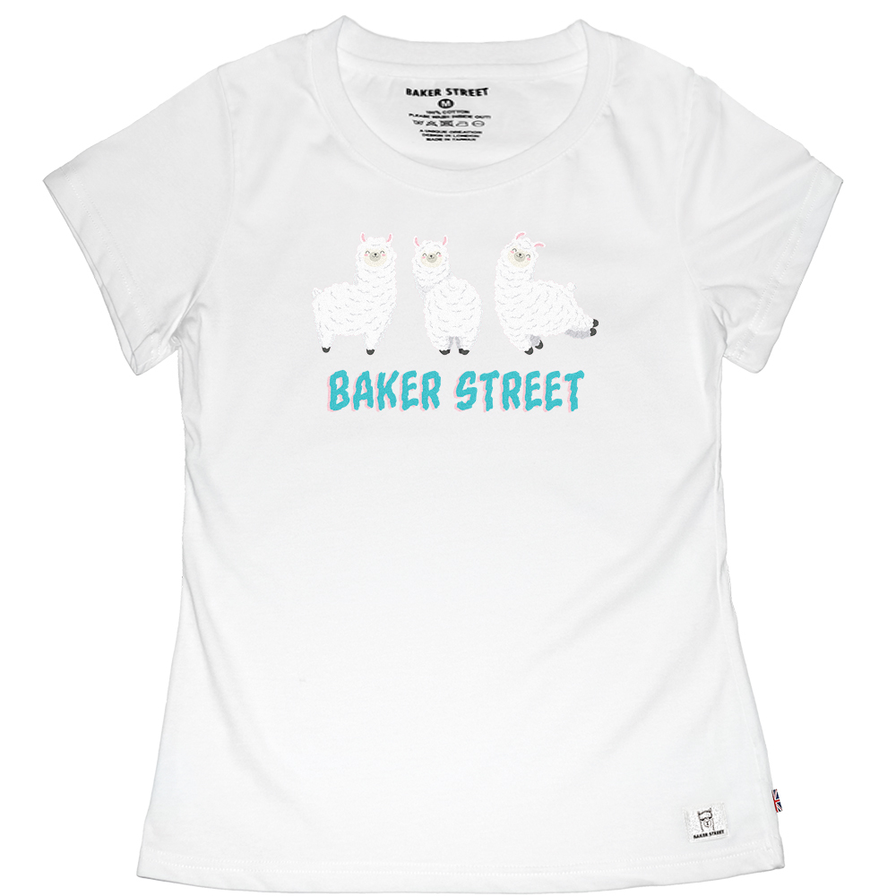 Happy Alpacas 跳跳羊駝 女版短T