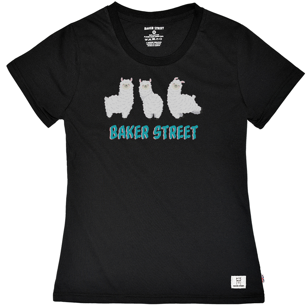 Happy Alpacas 跳跳羊駝 女版短T