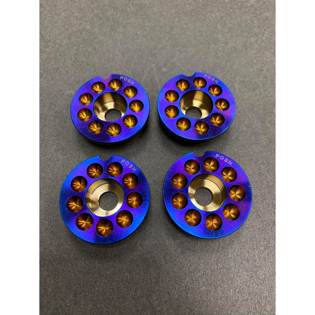 POSH 鈦合金腳踏塞 YAMAHA車系 勁戰 三代戰 四代戰 五代戰 BWS GTR RS CUXI