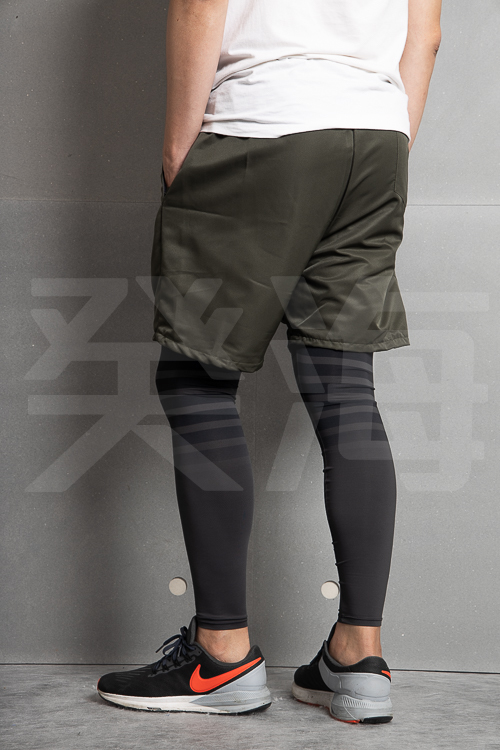 癸海GUIHAI│運動短褲│軍綠│尼龍【S11】