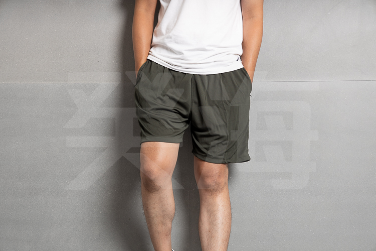 癸海GUIHAI│運動短褲│草綠│排汗【S13】