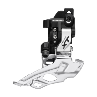 Shimano Deore XT 10-Speed Front Derailleur Silver #FD-M786-D