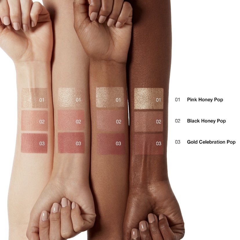 Clinique Cheek Pop Palette 3色胭脂&高光盤