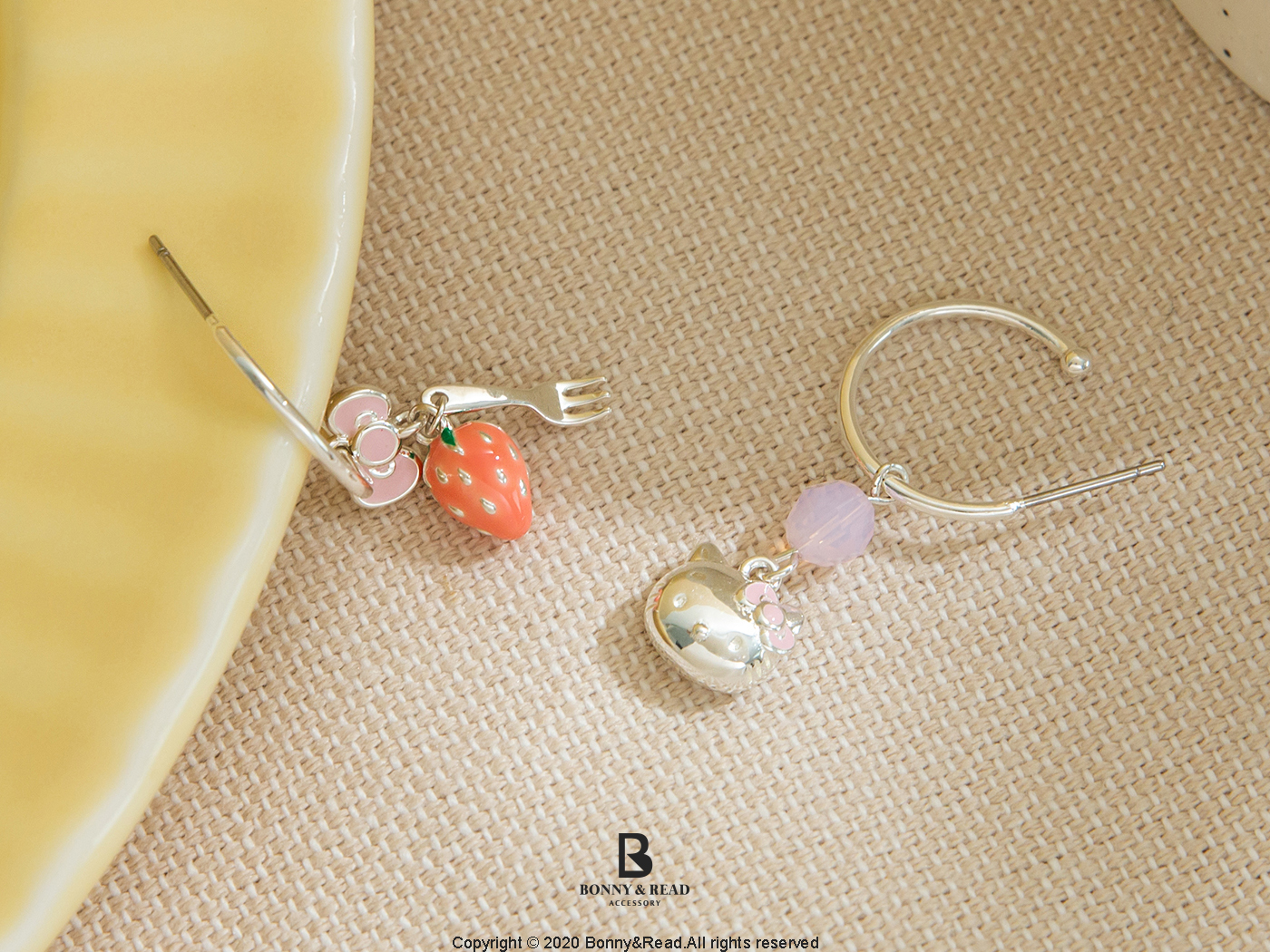 三麗鷗獨家聯名,Hello Kitty,Hello Kitty耳環,凱蒂貓,聯名款