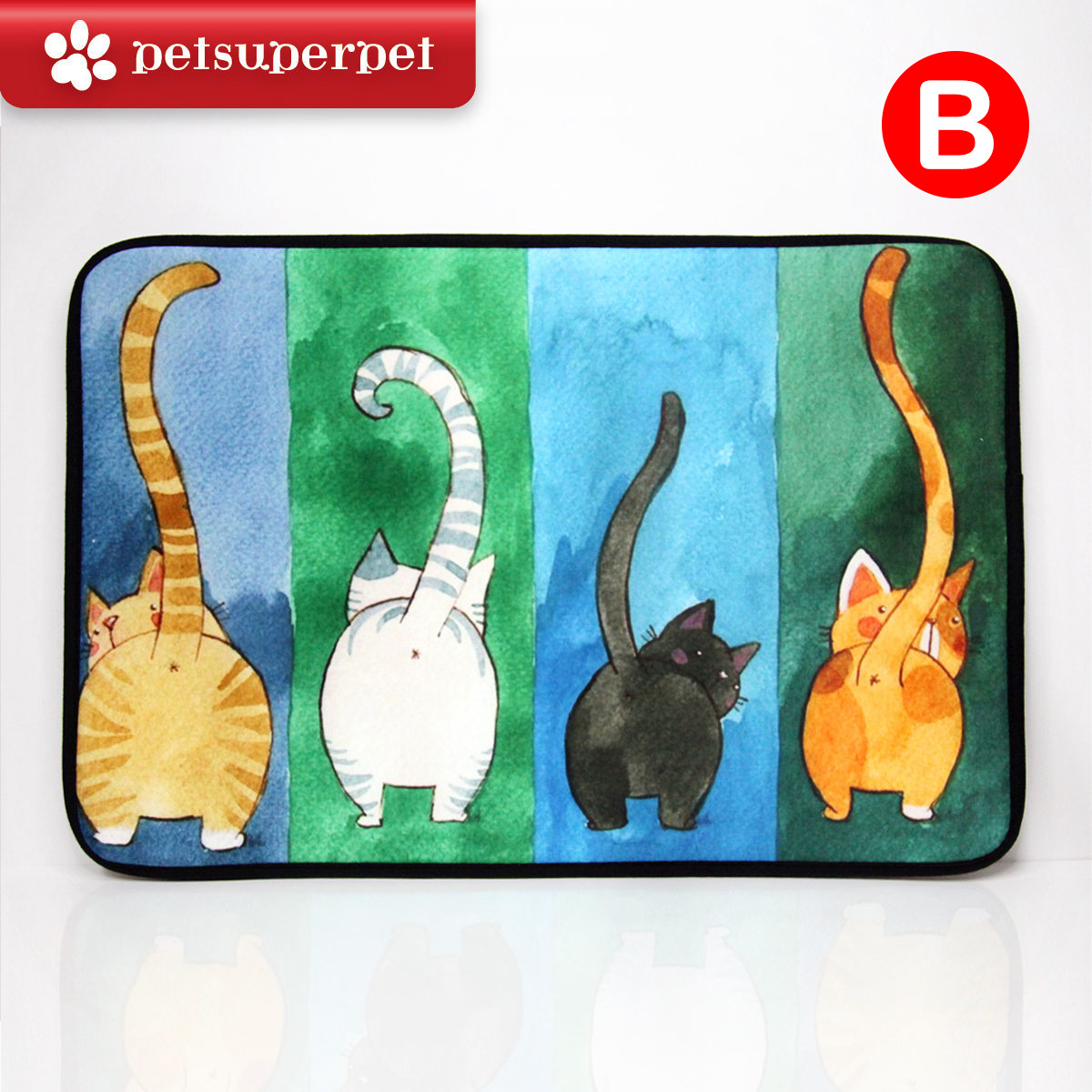 Petsuperpet 寵物圖案防滑地墊  [7款]