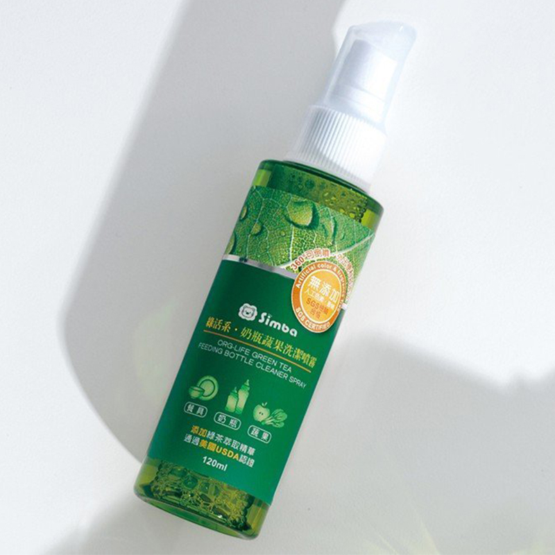 Simba 小獅王辛巴 綠活系奶瓶蔬果洗潔噴霧120ml