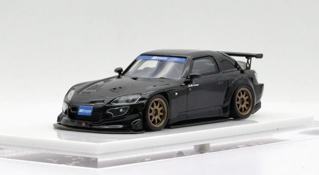 1/64 ONE MODEL Spoon S2000 (Black) (S2000B)