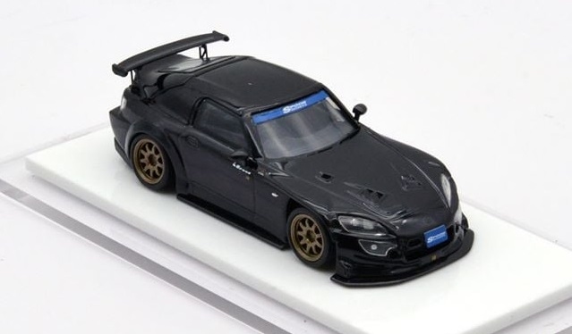 1/64 ONE MODEL Spoon S2000 (Black) (S2000B)